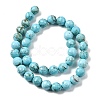 Natural Magnesite Beads Strands G-P598-E-10mm-05-3