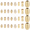 80Pcs 8 Styles Brass Beads KK-BBC0022-35-1