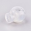 Plastic Iron Spring Cord Locks LS-X-FIND-WH0017-12-2