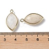 Natural White Moonstone Pendants G-B009-01G-S-3