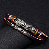 Leather Multi-strand Bracelets BJEW-F352-11M-2