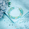 6870pcs 15 Styles Transparent Glass Seed Beads SEED-PH0001-79-2