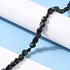 Synthetic Green Goldstone Beads Strands G-G018-15-4