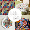 2Pcs 2 Style Acrylic Quilting Rulers DIY-AR0002-56-7