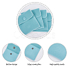 8Pcs 2 Style Square Velvet Jewelry Bags TP-HY0001-06B-3