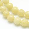 Natural Mashan Jade Round Beads Strands G-D263-10mm-XS06-2
