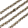 Brass Rolo Chains X-CHC-S008-002B-AB-2