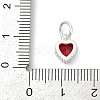 Brass Micro Pave Cubic Zirconia Pendants LS-KK-H204-01S-07-3