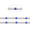304 Stainless Steel Enamel Curb Chains CHS-P013-01P-09-2