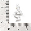 Alloy Rhinestone Pendants FIND-U026-21P-3