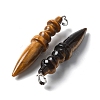 Natural Tiger Eye Pendants G-C187-02A-2