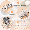 Polyester Pleated Lace Trim SRIB-FG0001-08-4