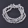 Quartz Crystal Chips Beads Strands X-G-D283-3x5-2-2