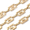 304 Stainless Steel Rectangle Link Chains CHS-Z007-16G-1