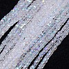 Electroplate Glass Bead Strands EGLA-J028-4x4mm-AB21-1