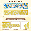 2 Rolls Burlap Ribbons SRIB-WH20009-007-2