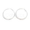 304 Stainless Steel Hoop Earrings EJEW-Z093-01P-01-4