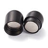 Ion Plating(IP) 304 Stainless Steel Magnetic Clasps with Glue-in Ends STAS-G239-12B-5