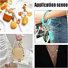 DIY Vegetables Themed Keychain Making Kits DIY-NB0004-62-6