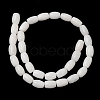 Natural Dyed White Jade Beads Strands G-M402-A01-11-5