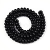 Opaque Solid Color Glass Beads Strands GLAA-ZX008-4mm-18F-2