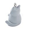 Opaque Resin Pendants RESI-Z014-01B-2