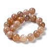 Natural Sunstone Beads Strands G-N327-01B-03-3