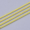 Spray Painted Brass Curb Chains CHC-S007-02B-1