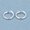 Rack Plating Brass Open Jump Rings KK-O139-18G-S-2