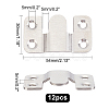 201 Stainless Steel Picture Hangers FIND-WH0040-06-4