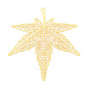 Brass Filigree Big Pendants KKC-T003-19G-1