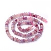 Natural Plum Blossom Tourmaline Beads Strands X-G-G991-B02-2
