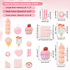 84Pcs 12 Style Resin Cabochons CRES-PH0003-39-5
