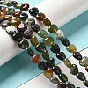 Natural Indian Agate Bead Strands G-R190-11-3