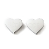 Valentine's Day 304 Stainless Steel Beads SA-E001-02P-03-1