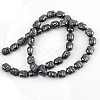 Non-magnetic Synthetic Hematite Beads Strands X-G-R260-35-2