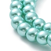 Baking Paint Pearlized Glass Pearl Round Bead Strands HY-Q003-6mm-32-2