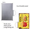 Rectangle Metal Iron Sign Poster AJEW-WH0157-310-3