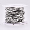 304 Stainless Steel Ball Chains CHS-F009-01B-P-3