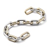 Handmade Spray Painted CCB Plastic Cable Chains AJEW-JB00728-02-1