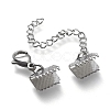 Tarnish Resistant 304 Stainless Steel Curb Chain Extender STAS-K195-25P-01-2