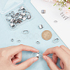 40Pcs 4 Styles 201 Stainless Steel Slide Charms/Slider Beads STAS-BC0003-65-4