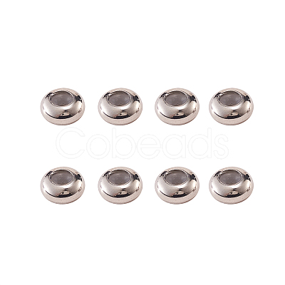 50Pcs 304 Stainless Steel Beads STAS-CJ0001-196-1