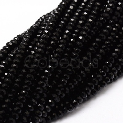 Dyed Natural Malaysia Jade Rondelle Beads Strands G-E316-2x4mm-08-1