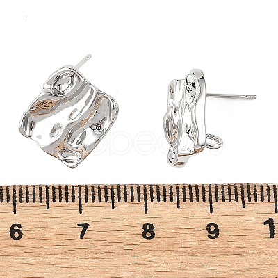 SHEGRACE Brass Stud Earring Findings XGRQ64357-872P-1
