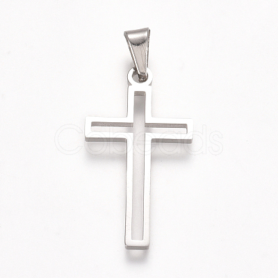 Non-Tarnish 304 Stainless Steel Pendants STAS-G217-13P-1