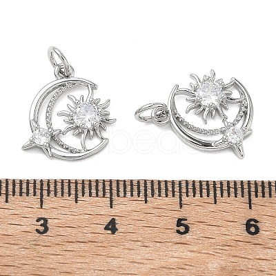 SHEGRACE Valentine's Day Brass Clear Cubic Zirconia Pendants XGRQ3K225-536P-1