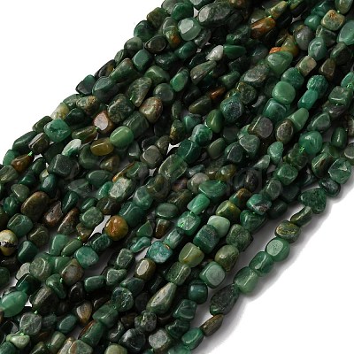 Natural African Jade Beads Strands G-I389-A20-1