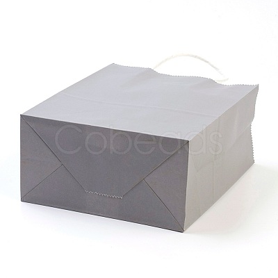 Pure Color Kraft Paper Bags AJEW-G020-C-07-1