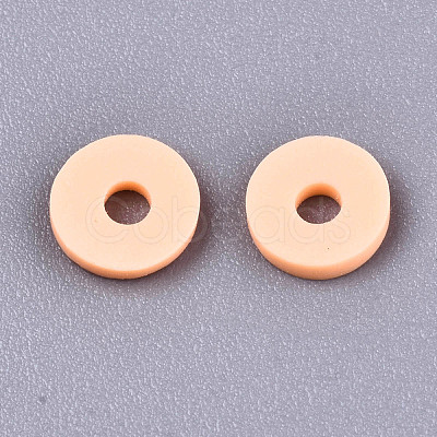Handmade Polymer Clay Beads X-CLAY-Q251-6.0mm-90-1